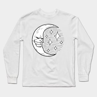 Evil Moon Long Sleeve T-Shirt